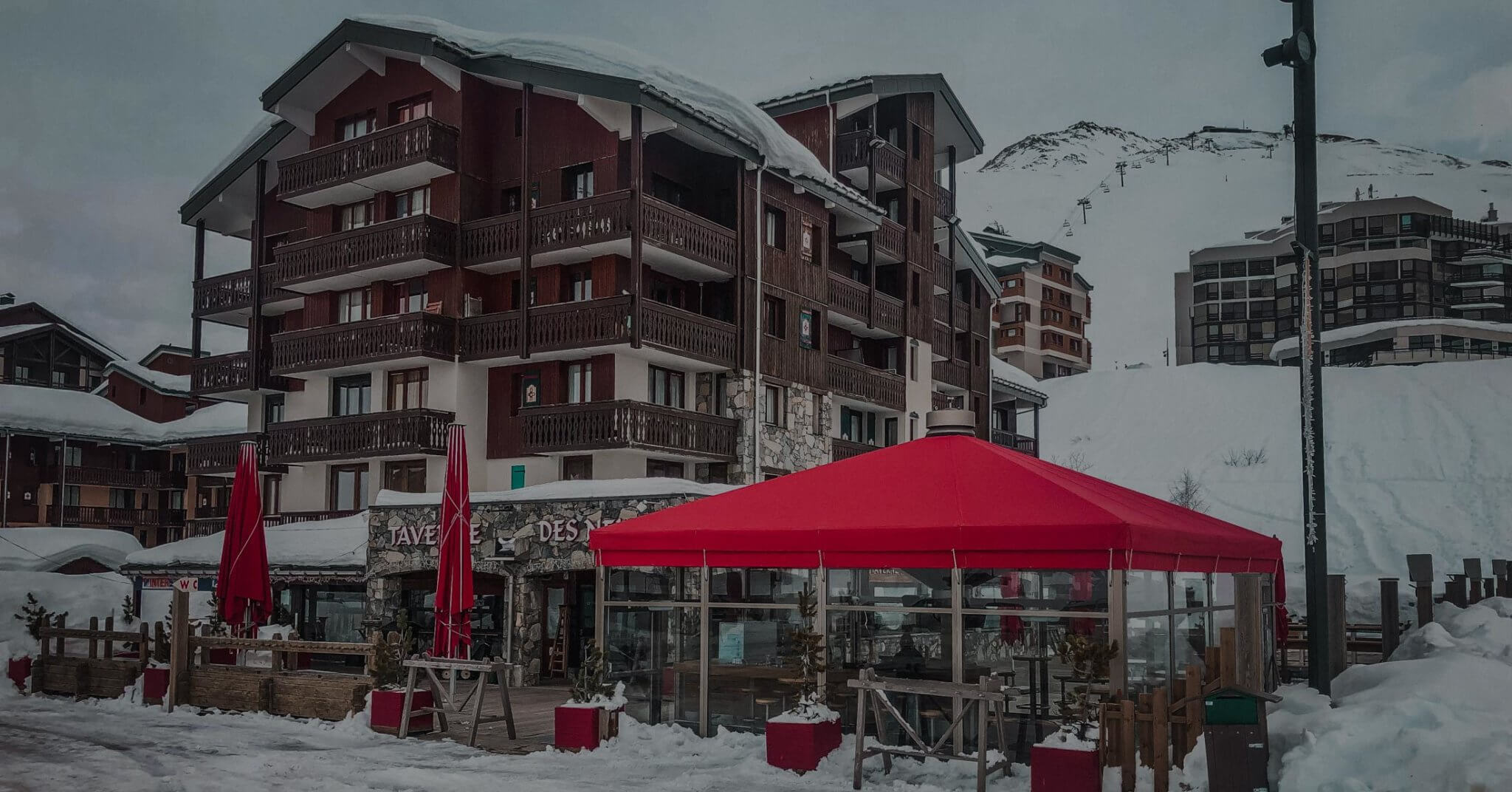 Bar Le Bivouak à Tignes